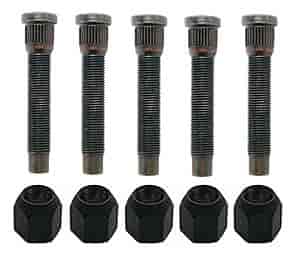 Moroso Wheel Stud Nut Kit, 1/2 In. -20X3 In.,.594 In. - 46485