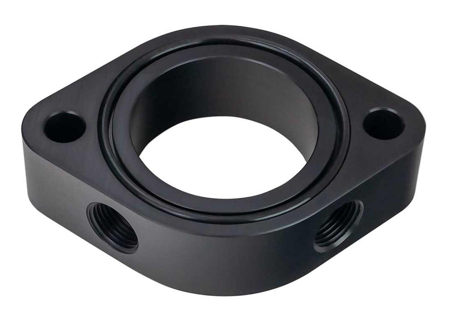 Moroso Thermostat Spacer, Small Block, Big Block Intakes, Black Anodized - 63434