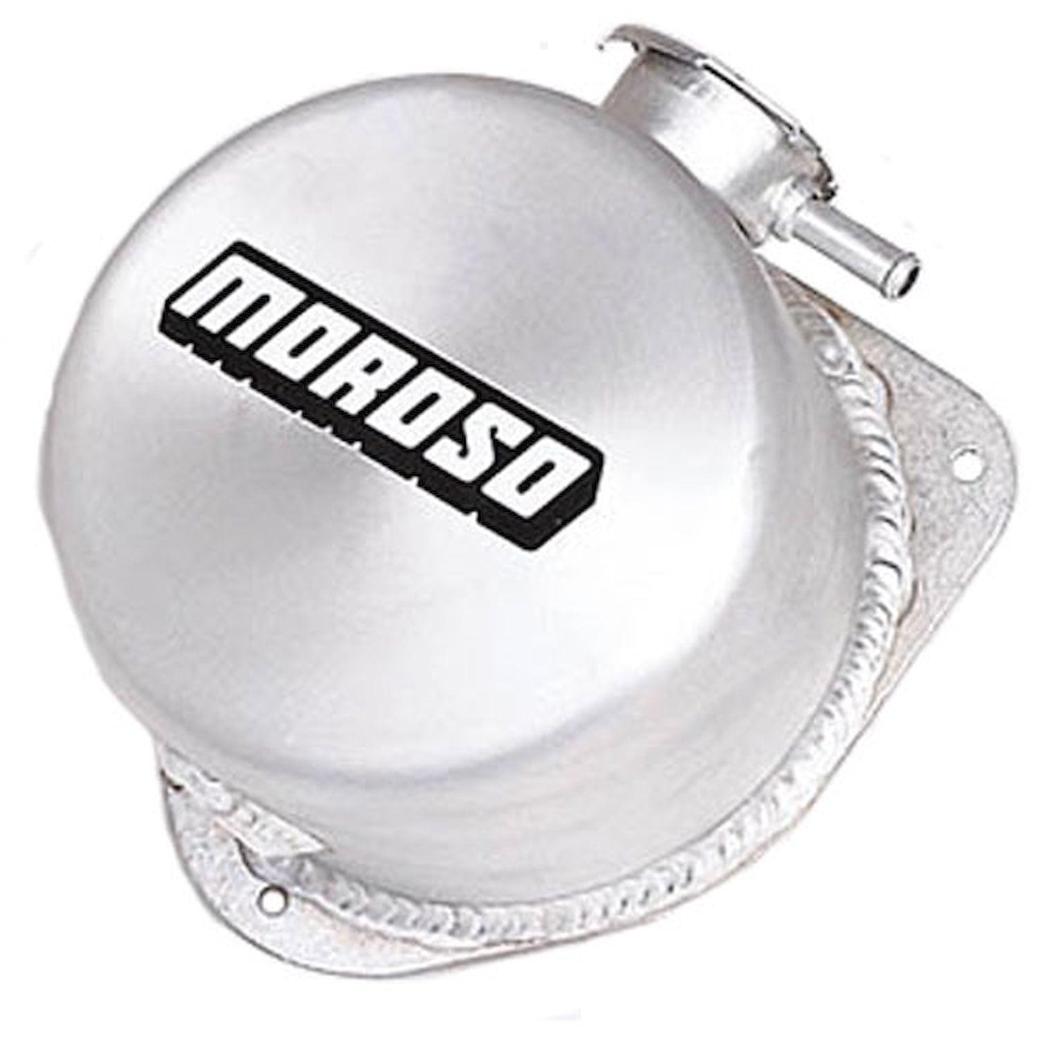 Moroso Tank, Coolant Expansion,Catch Can, Stamped Neck, 1.5 Qt. - 63650