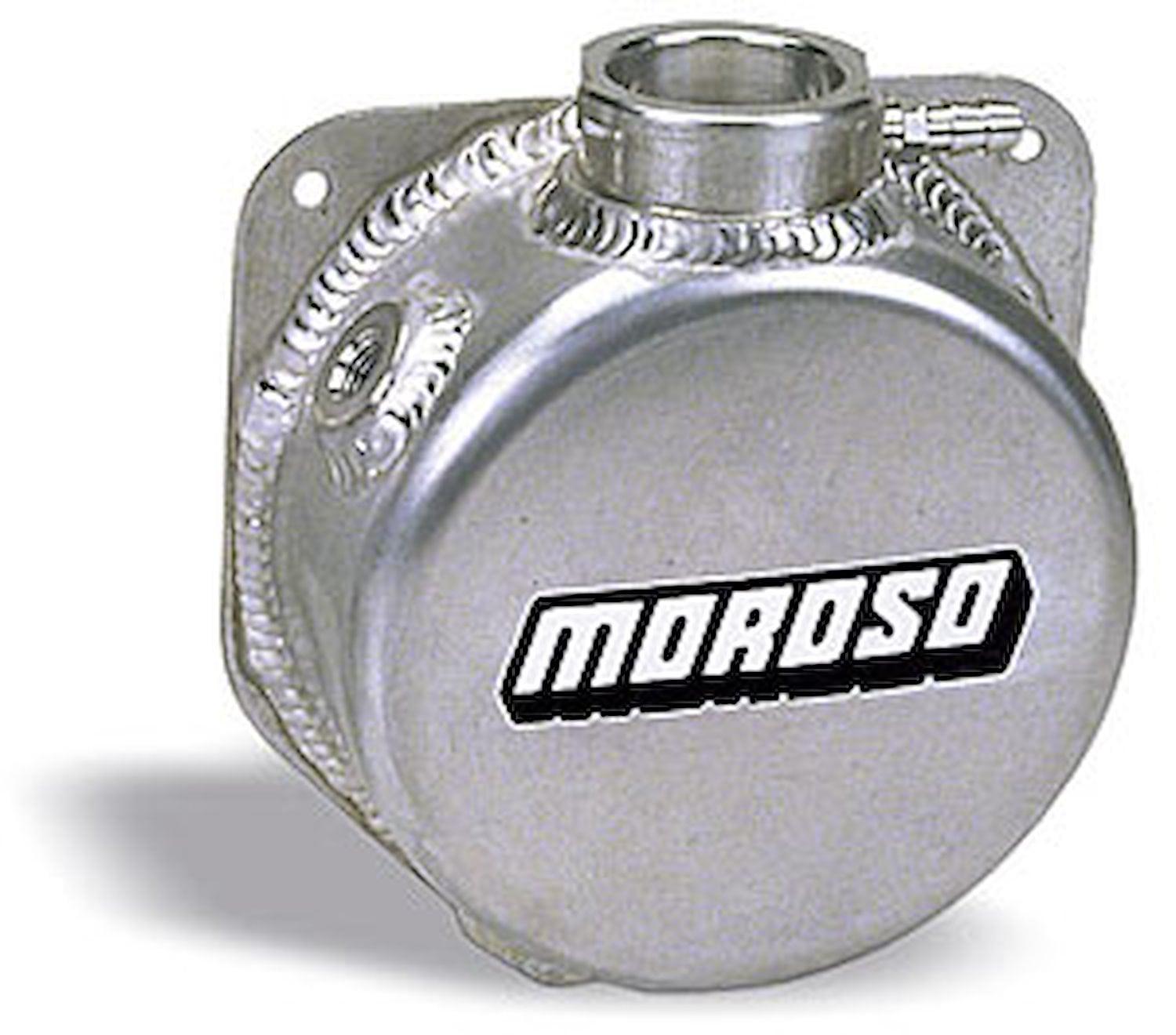 Moroso Tank, Coolant Expansion,Catch Can, Billet Neck, 1.5 Qt. - 63651