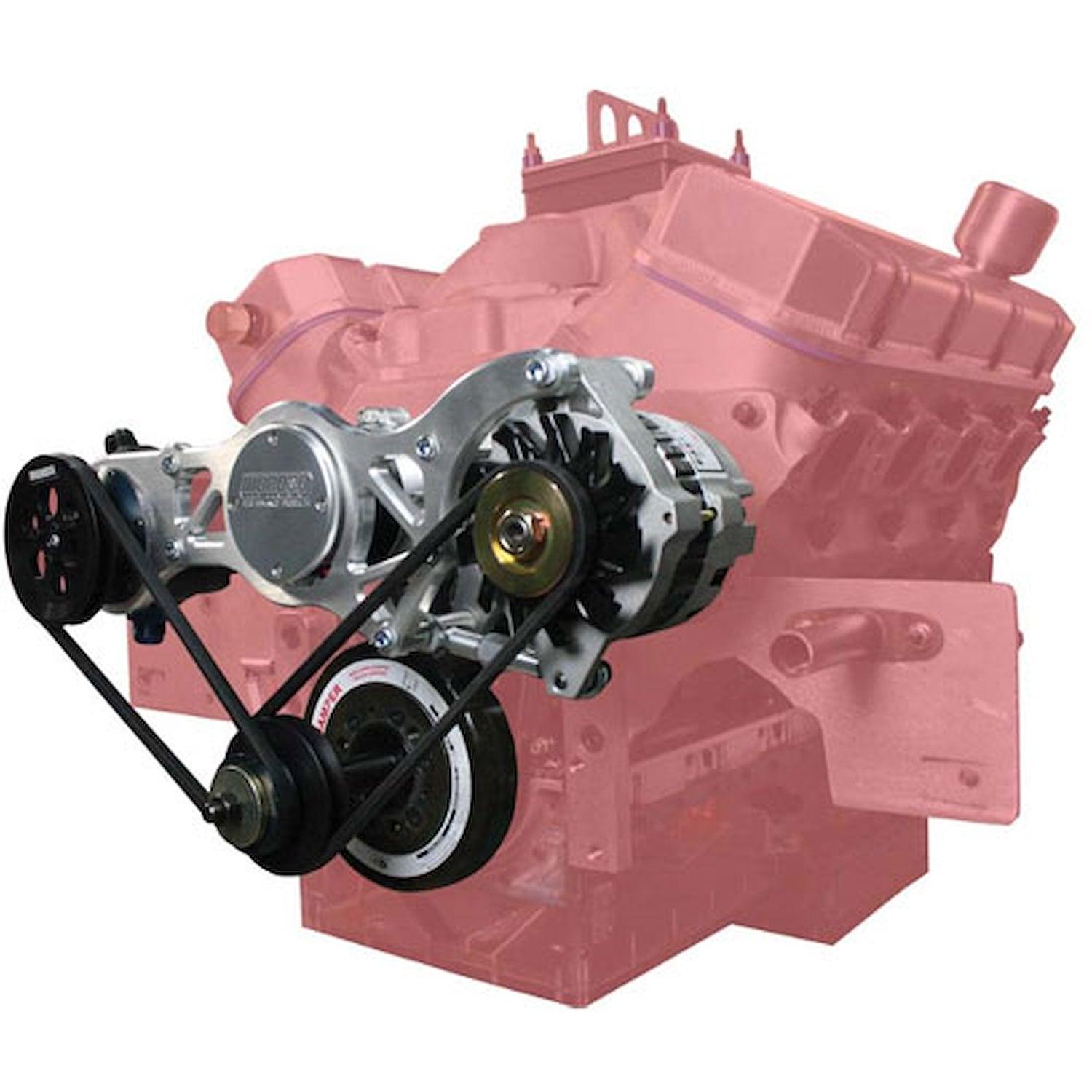 Moroso Mounting Bracket, 130Mm Alternator, Vacuum Pump,  Moroso Bbc Electric Water Pump - 63865
