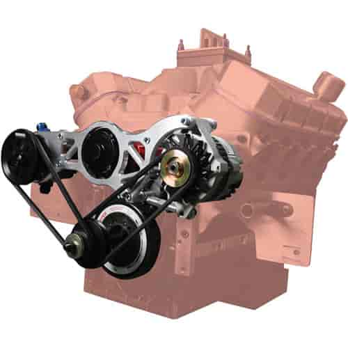 Moroso Mounting Bracket, 130Mm Alternator, Vacuum Pump, Csr Bbc Electric Water Pump - 63866