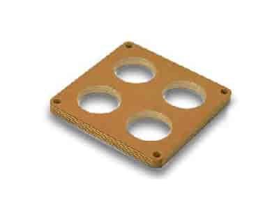 Moroso Carburetor Spacer, 1/2", Wood - 65017