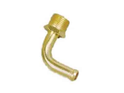 Moroso Fitting, 3/8 In. To 3/8 In., 90 Deg, Streamlined - 65140