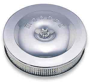 Moroso Air Cleaner Kit, 11-1/2 In. X 2-3/8 In., Chrome - 66210