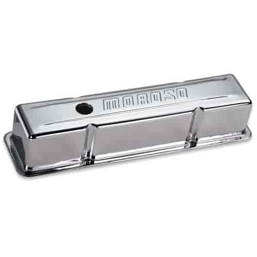 Moroso Valve Covers, Sbc, Chrome - 68102