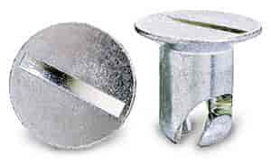 Moroso Quick Fastener, Flush, 7/16 In X.500, Steel, Silver - 71300