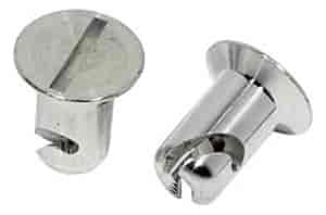 Moroso Quick Fastener, Flush, 7/16 In X .500, Aluminum - 71301