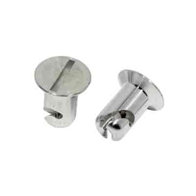 Moroso Quick Fastener, Flush Hd, 7/16 In X.450, Aluminum - 71312