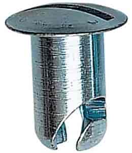 Moroso Quick Fastener, Oval, 7/16 In X .550, Steel, Silver - 71360