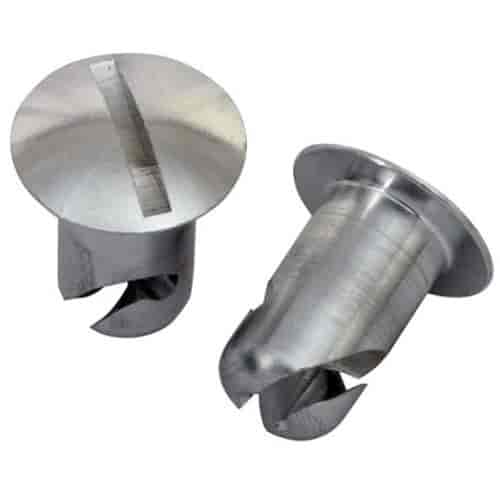 Moroso Quick Fastener, Oval, 7/16 In X .550, Aluminum - 71361
