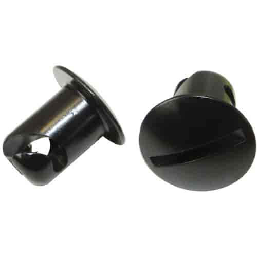 Moroso Quick Fastener, Oval, 7/16 In X .450, Aluminum - 71363