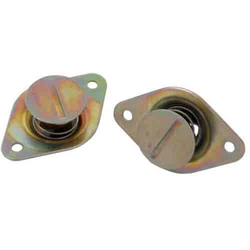 Moroso Quick Fastener, Self Ejecting, 7/16 In X.500, Steel, Gold - 71376
