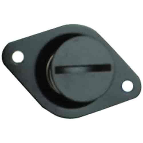 Moroso Quick Fastener, Self Ejecting, 7/16 In X .550, Steel, Black - 71377