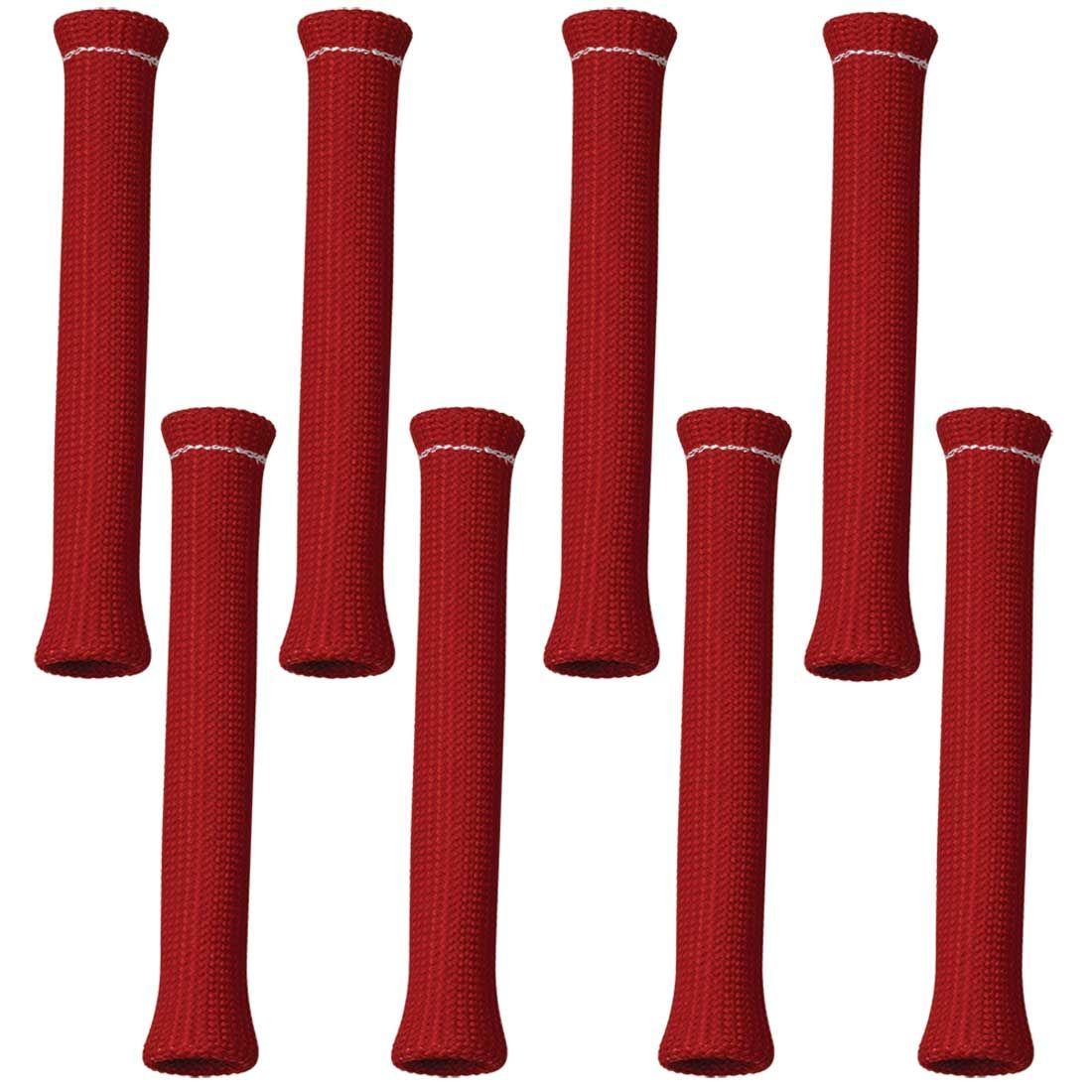 Moroso Spark Plug Boot Protectors, High Temperature, Red, 8 Pack - 71972