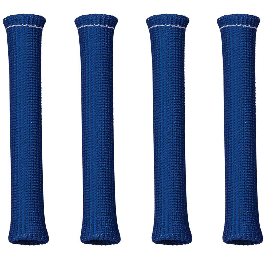 Moroso Spark Plug Boot Protectors, High Temperature, Blue, 4 Pack - 71974