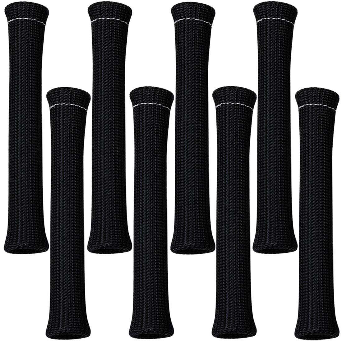 Moroso Spark Plug Boot Protectors, High Temperature, Black, 8 Pack - 71978