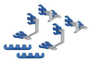 Moroso Ignition Wire Loom Kit,Showcar, Blue - 72170