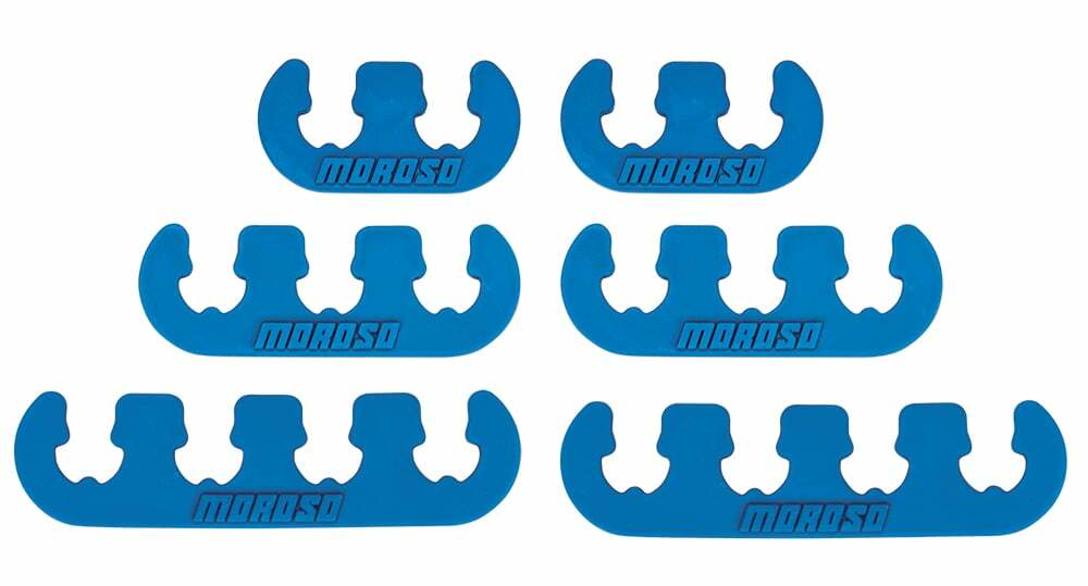 Moroso Wire Separator Kit 11Mm, Blue - 73160