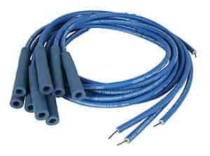 Moroso Ignition Wire Set, Blue Max, Universal, Blue, Straight - 73226