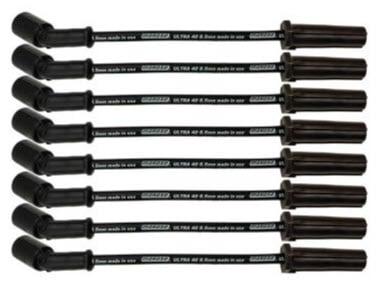 Moroso Wire Set 8.5Mm Black Ultra 40 11In. Long Wo Alum. Heatshield - 73747
