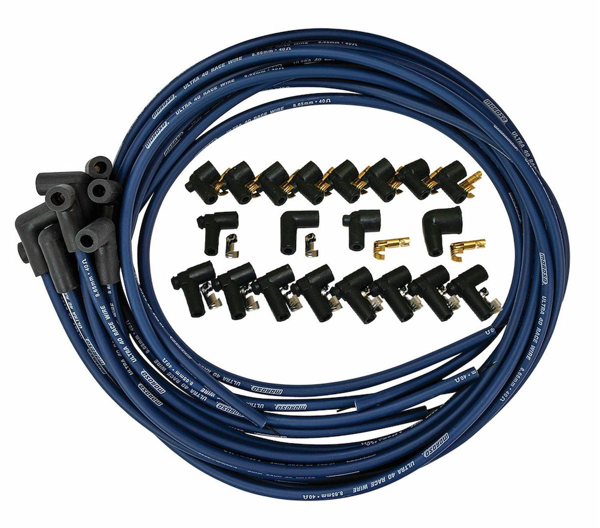 Moroso Ignition Wire Set, Ultra 40, Univ, Str - 73801