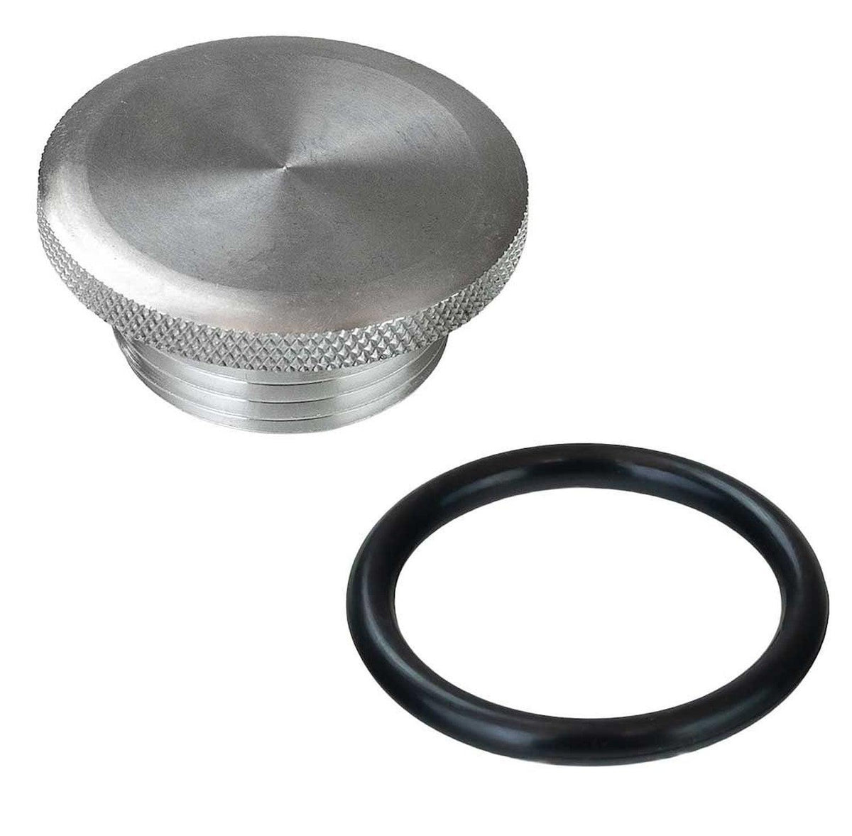 Moroso FILLER CAP, 1 1/4-12 THREAD, ALUMINUM, KNURLED - 85292
