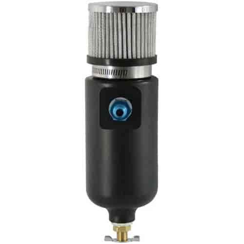 Moroso Tank, Breather, Catch Can,  Poly, -10 An Male Fitting - 85402