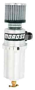 Moroso Breather Tank, Catch Can, Billet Aluminum Body - 85500