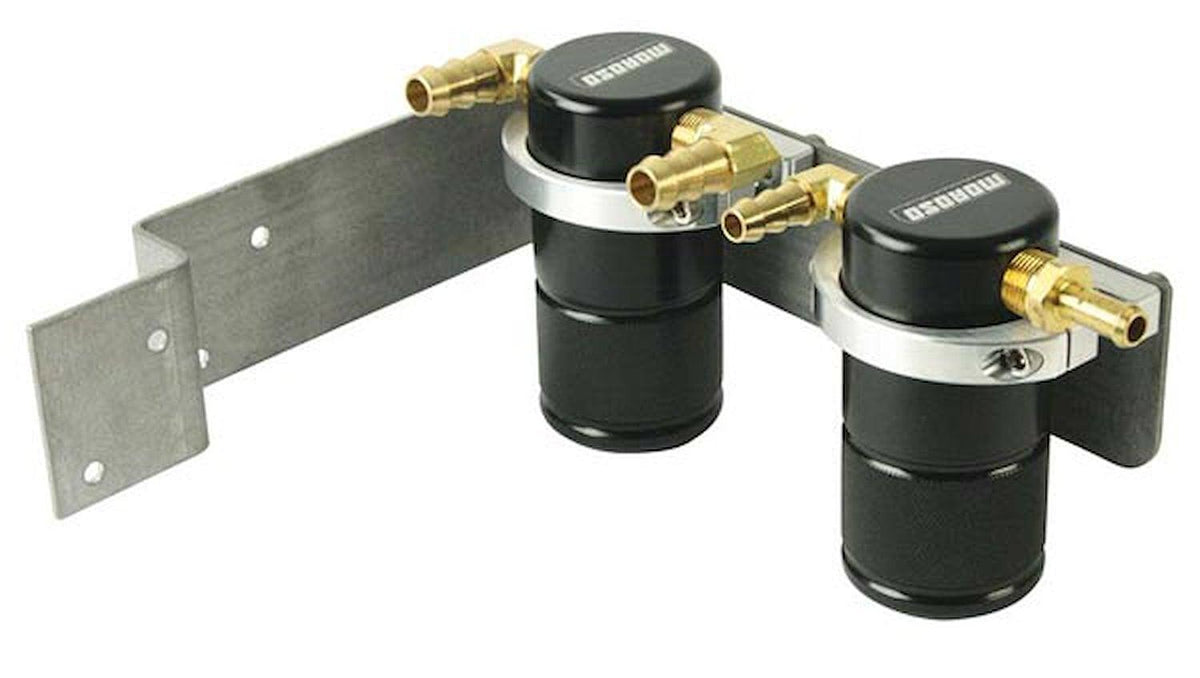 Moroso Separator, Air Oil, Catch Can, Small Body, Black Finish, Subaru Wrx, 08-14 - 85611