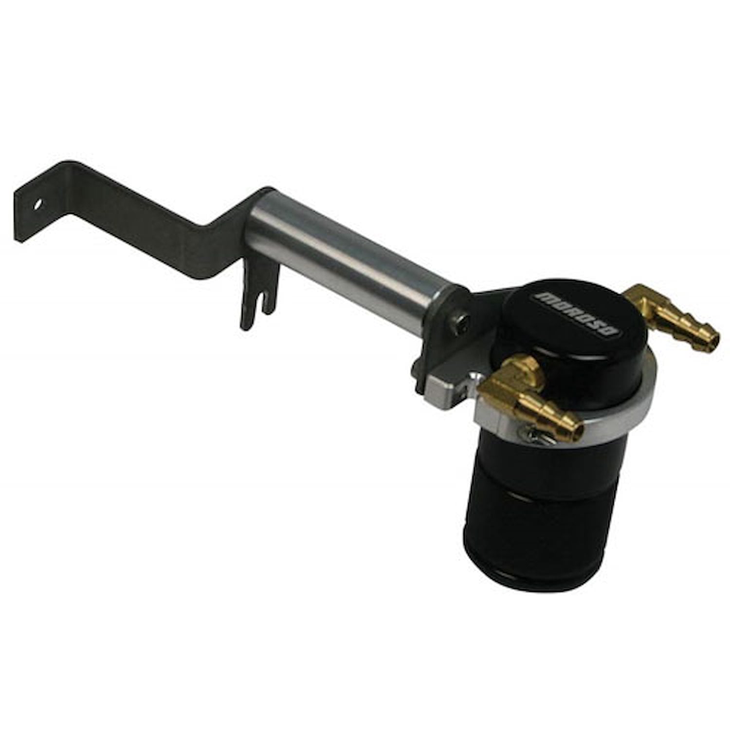 Moroso Separator, Air Oil, Catch Can, Small Body, Black Finish, Camaro Zl1, 12-15 - 85653
