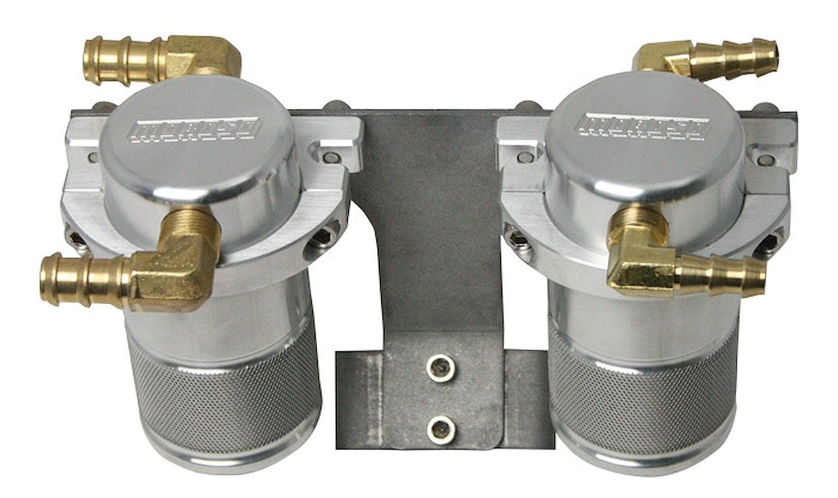 Moroso Separator, Air Oil, Catch Can, Small Body, Subaru Sti, 04-07, Front Mount Intercooler - 85654