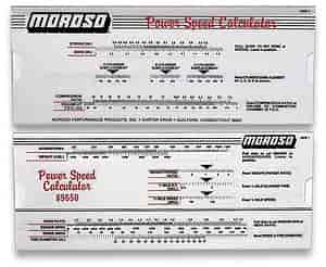 Moroso Power-Speed Calculator - 89650