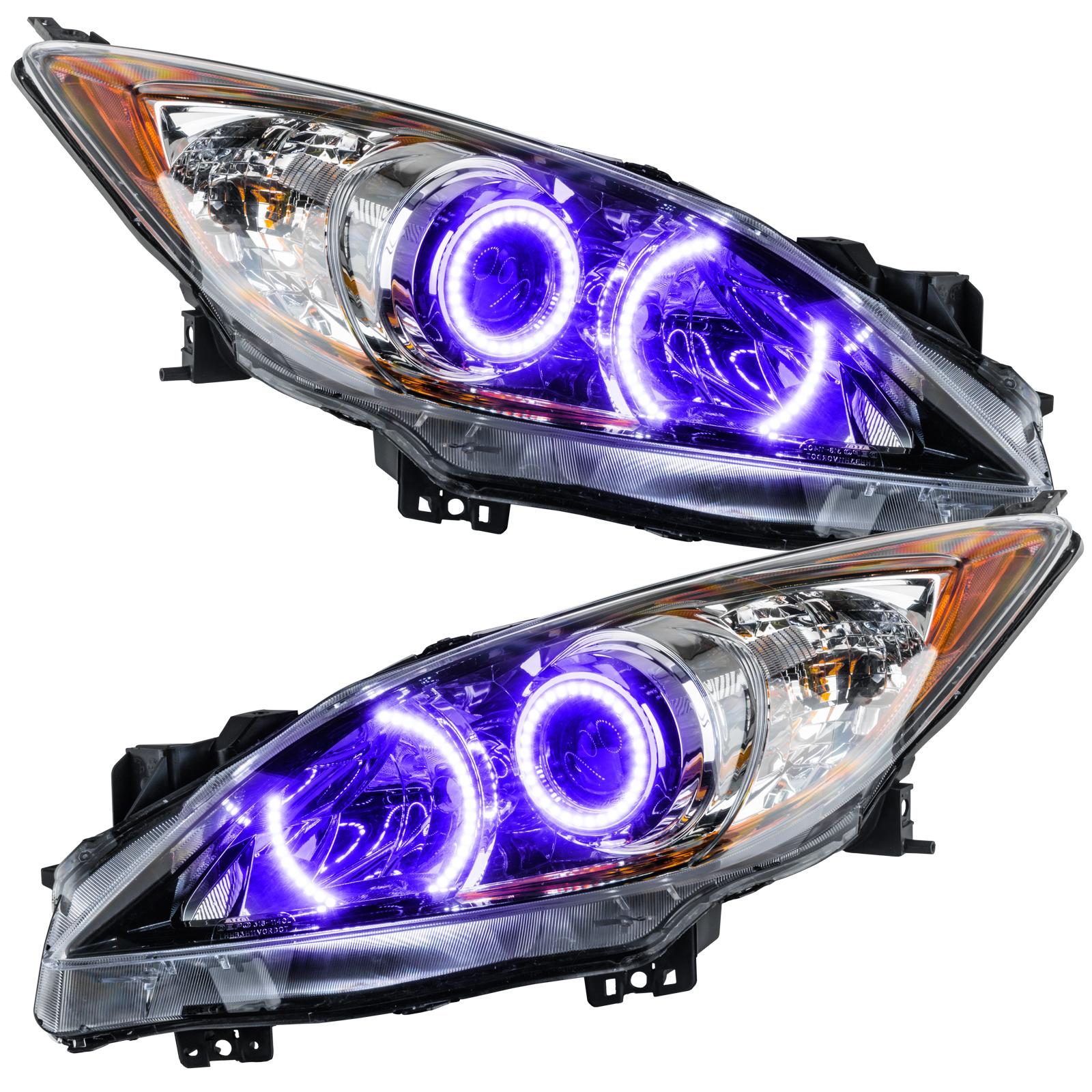 Oracle Lighting Smd Pre-Assembled Headlights, Halogen, Uv/Purple (2010-2013 3) - 7100-007