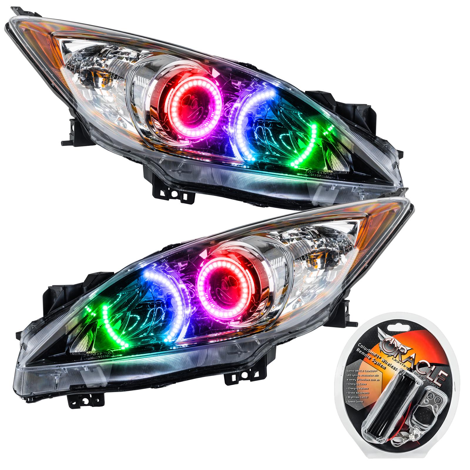Oracle Lighting Smd Pre-Assembled Headlights, Halogen, Colorshift (2010-2013 3) - 7100-330