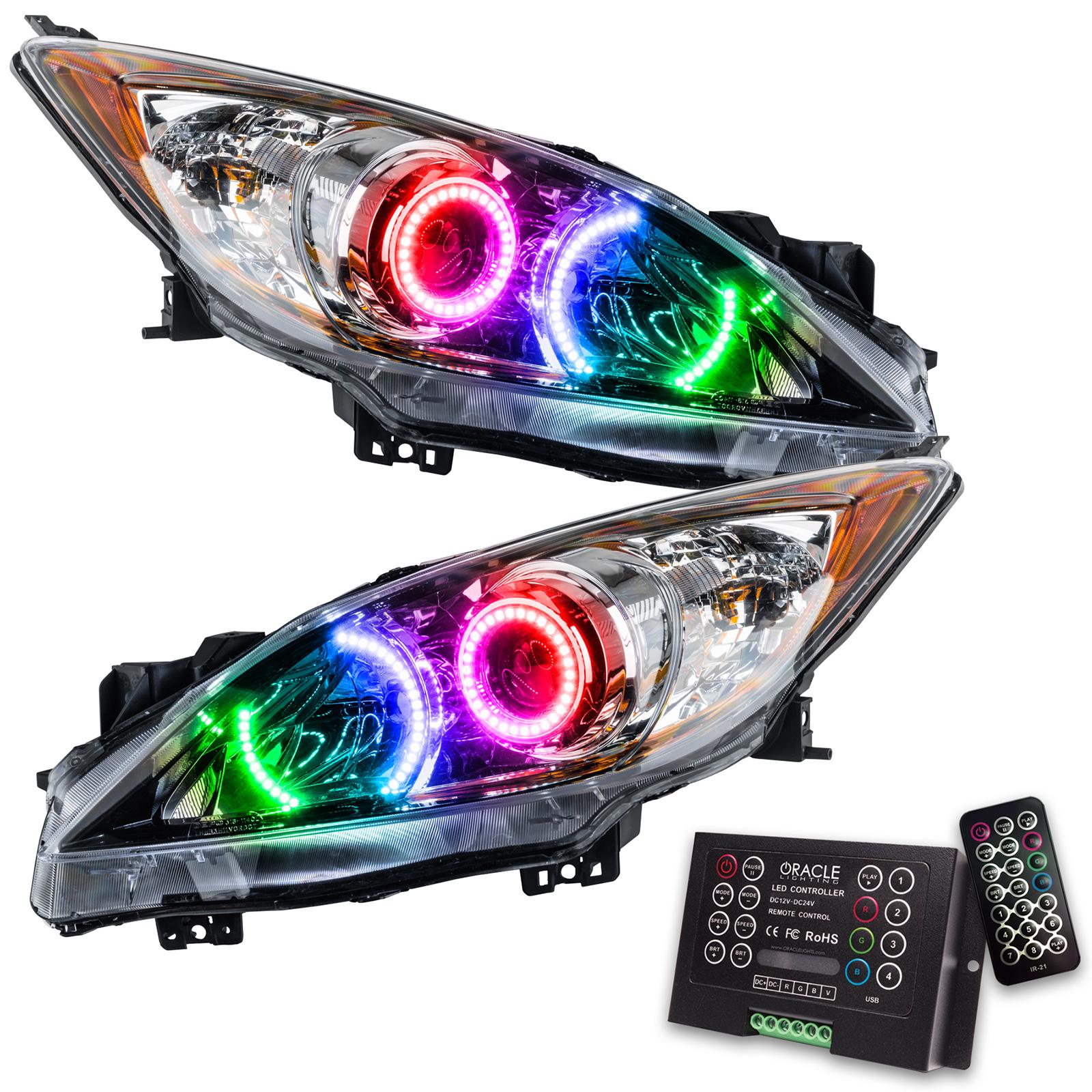 Oracle Lighting Smd Pre-Assembled Headlights, Halogen, Colorshift 2.0 (2010-2013 3) - 7100-333