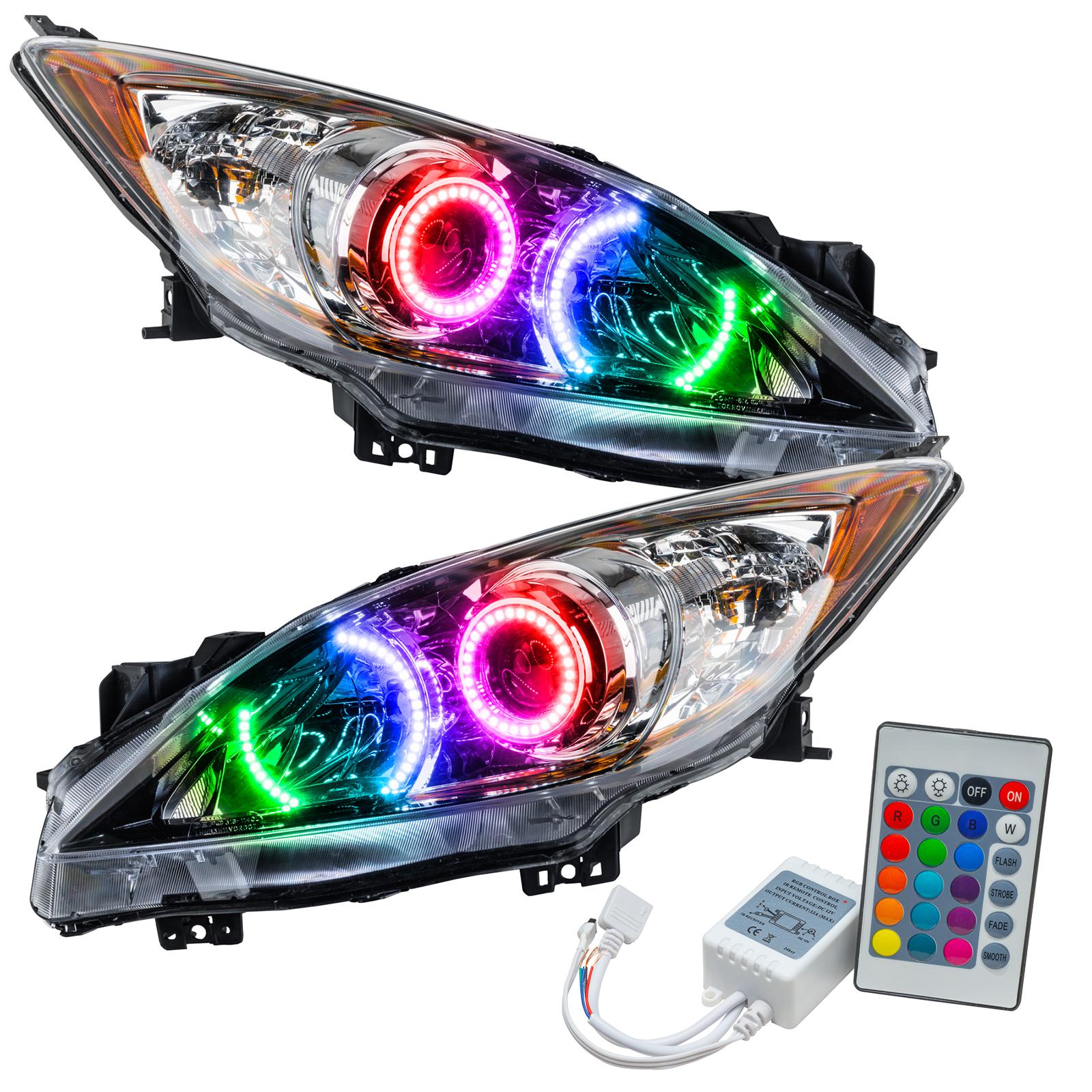 Oracle Lighting Smd Pre-Assembled Headlights, Halogen, Colorshift - Simple (2010-2013 3) - 7100-504