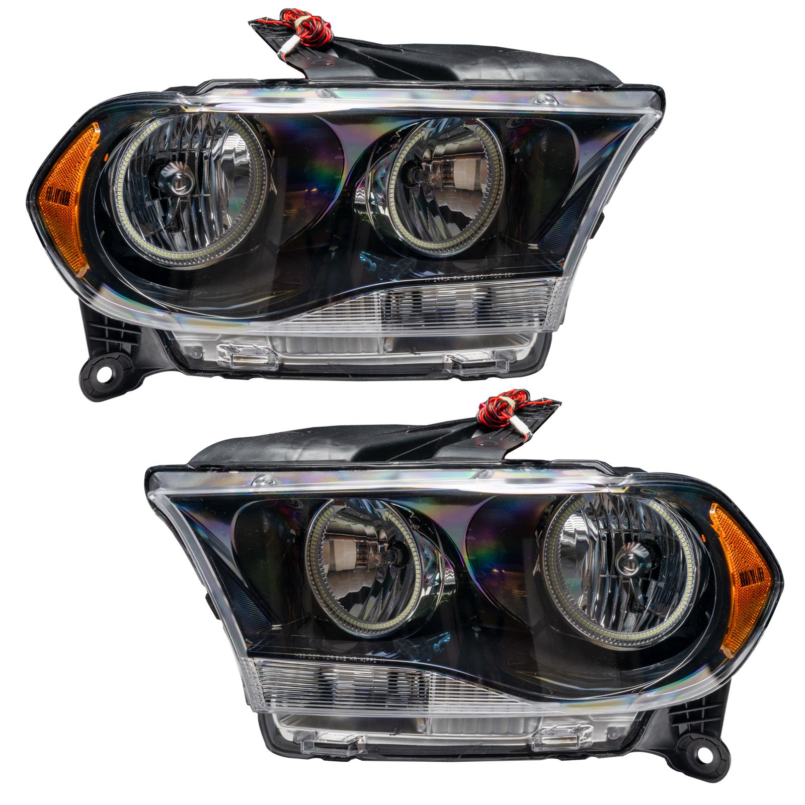 Oracle Lighting Smd Pre-Assembled Headlights, Halogen, Black Bezel, Blue (2011-2013 Durango) - 7102-002