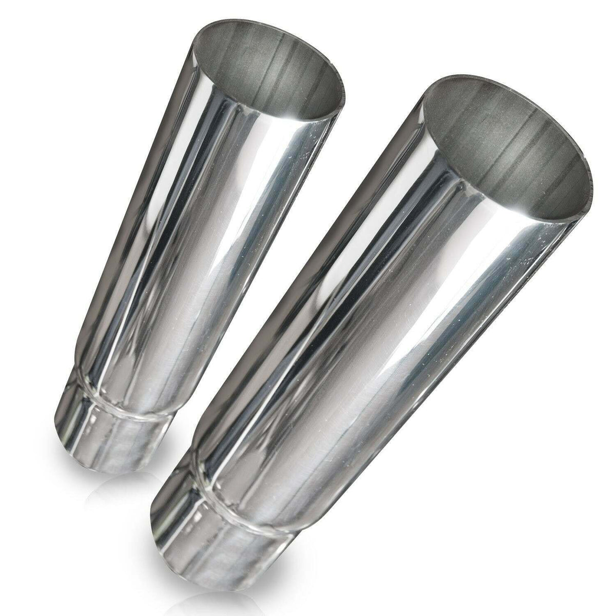 Stainless Works Straight Cut Tips 2" Inlet - 710200