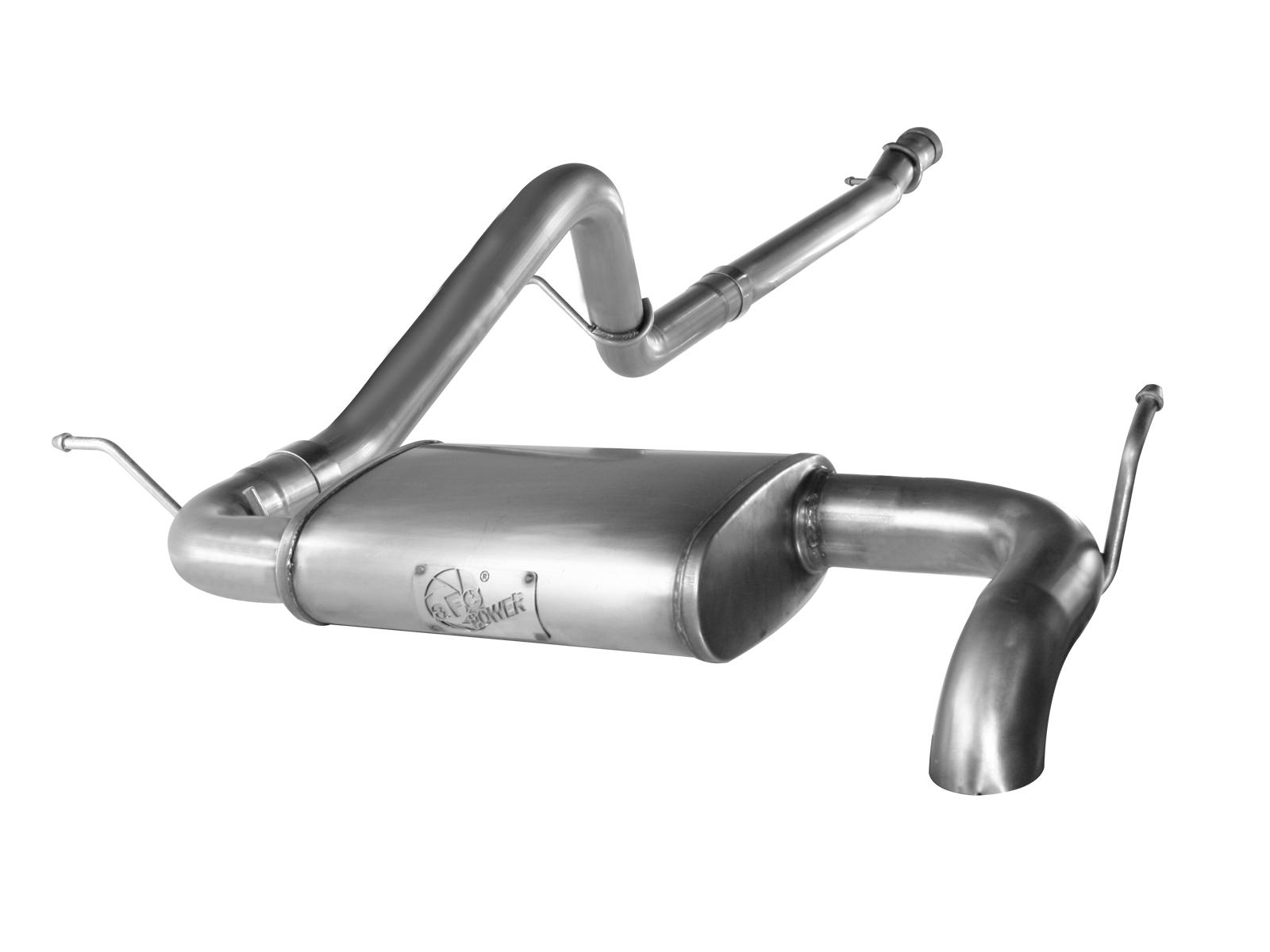 AFE MACH Force-Xp 2-1/2 IN 409 Stainless Steel Cat-Back Hi-Tuck Exhaust System - 49-46214
