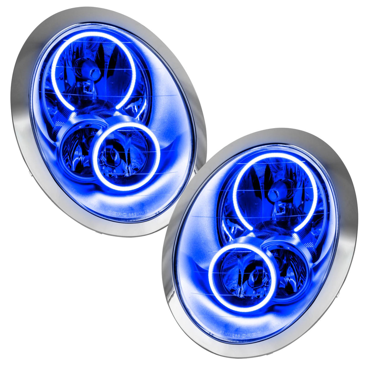 Oracle Lighting Smd Pre-Assembled Headlights, Blue (2005-2008 Cooper) - 7103-002