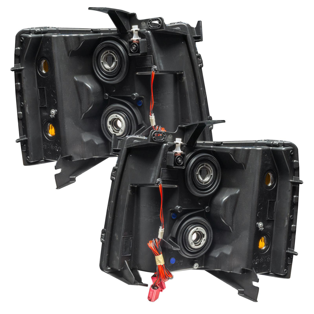 Oracle Lighting Smd Pre-Assembled Headlights, Black, Round Style, White - 7105-001
