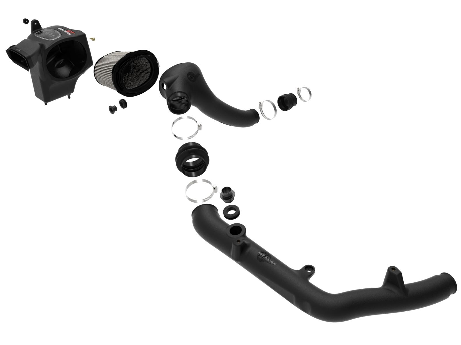 aFe Momentum GT Cold Air Intake System w/ Pro DRY S Filter (2024-2025 Ranger 2.3L) - 50-70136D