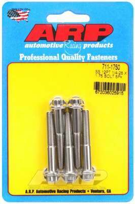 ARP 1/4-28 x 1.750 12pt SS bolts - 711-1750