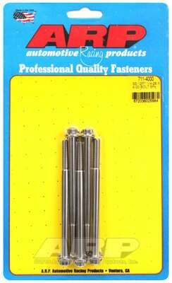 ARP 1/4-28 x 4.000 12pt SS bolts - 711-4000