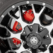 Rough Country Caliper Covers Rear Red Ford F-150 2WD/4WD (2021-2025) (2021-2025 F-150) - 711442