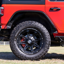Rough Country Caliper Covers Rear Red Sport Jeep Wrangler JL (18-25)/Wrangler Unlimited (18-25) (2019-2021 Wrangler) - 711502