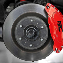 Rough Country Caliper Covers Front and Rear Red Toyota Tundra 2WD/4WD (2022-2026) (2022-2026 Tundra) - 71152