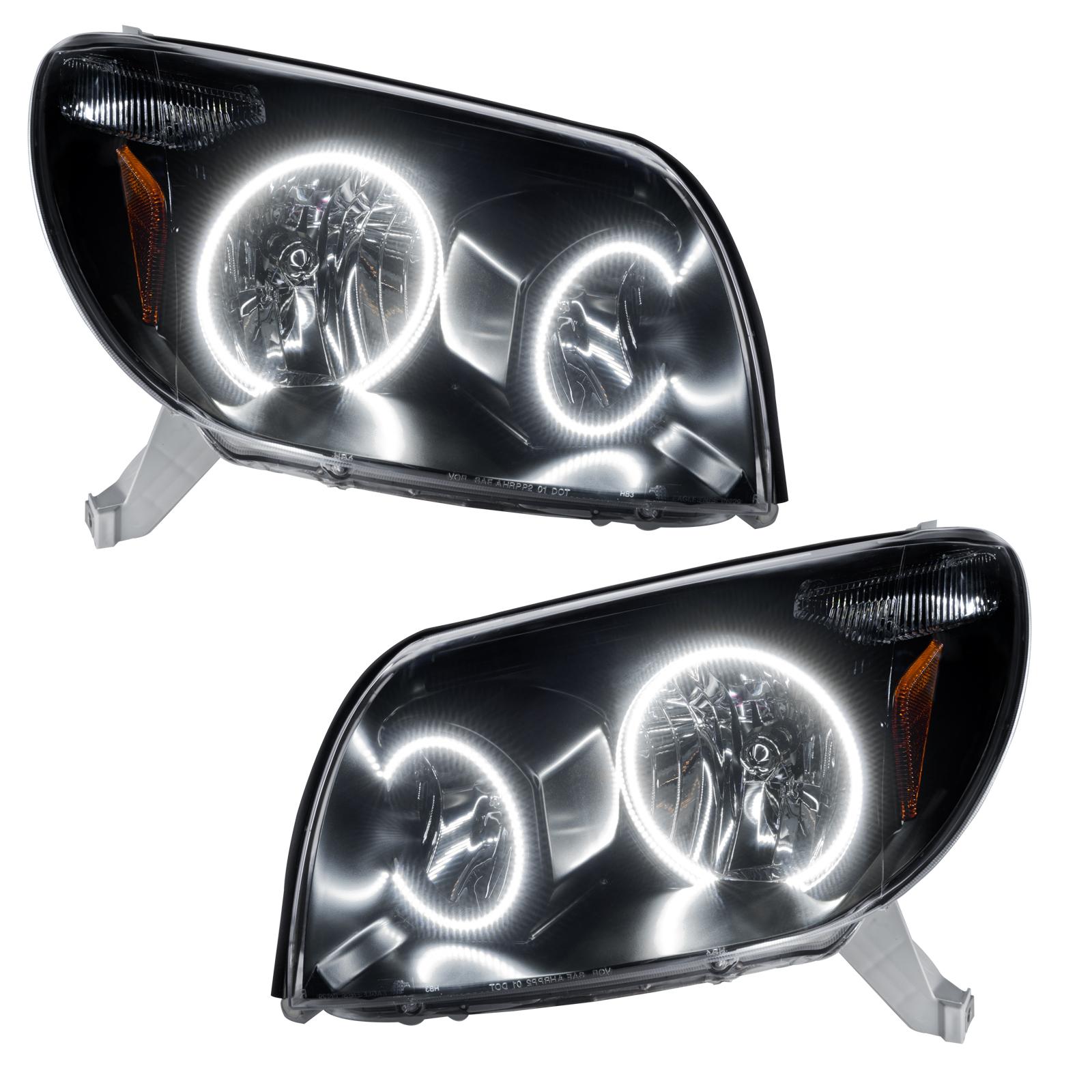 Oracle Lighting Smd Pre-Assembled Headlights, Black, White (2003-2005 4Runner) - 7118-001