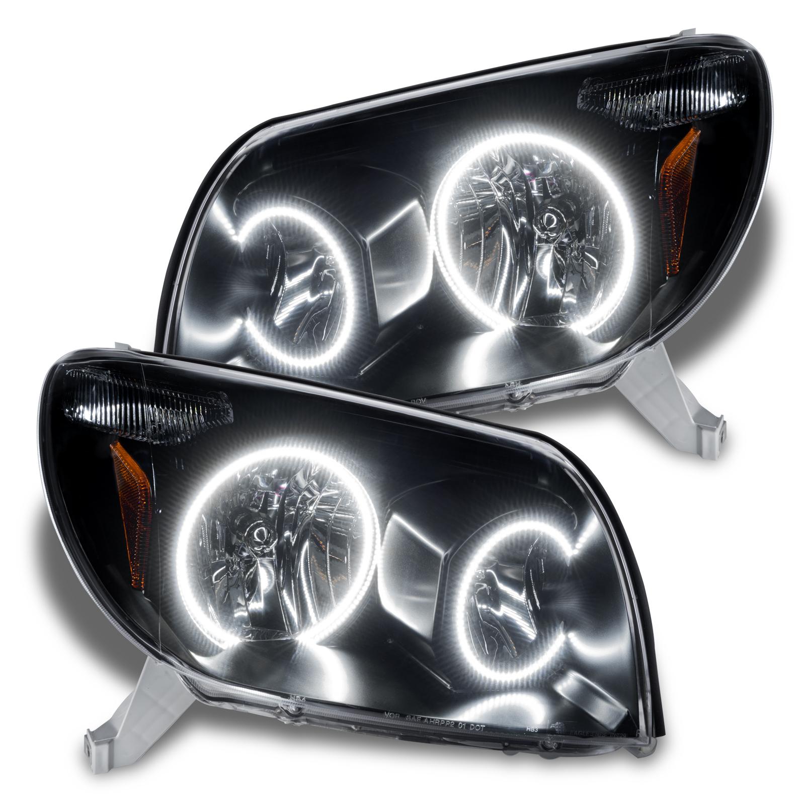 Oracle Lighting Smd Pre-Assembled Headlights, Black, White (2003-2005 4Runner) - 7118-001